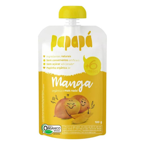Papinha Papapa Org Manga 100G