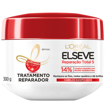 Máscara Capilar Elseve 300G Reparador Total 5