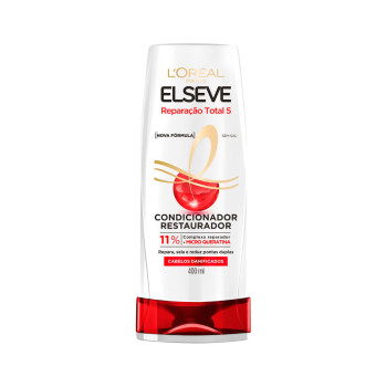 Condicionador Elseve 400ML Reparador Total 5
