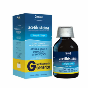 Genérico Acetilcisteina Inf C/120ML Geolab