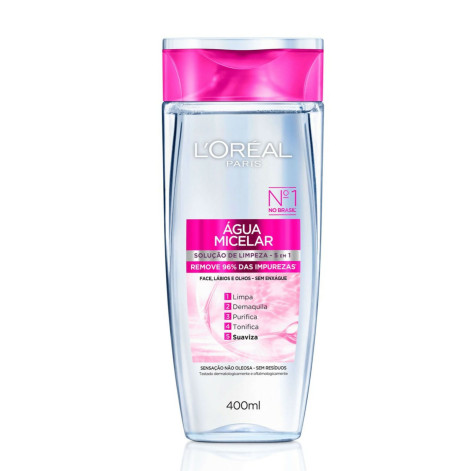 Loc Fac Loreal Agua Micelar 400 ML