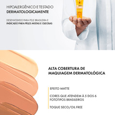 Protetor Solar Facial Vichy Idéal Soleil Clarify FPS 60 Clara Proteção e Uniformização para Tom Claro 40g