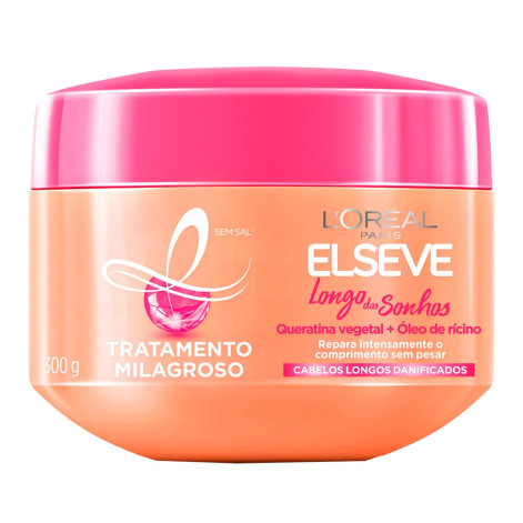 Creme de Tratamento L'Oréal Paris Elseve Longo dos Sonhos 300g