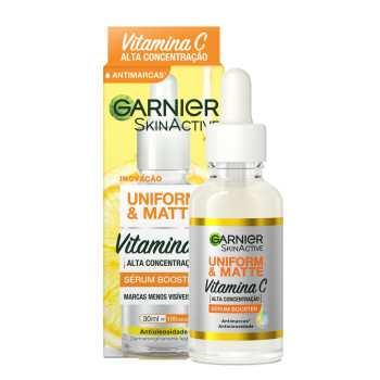 Serum Garnier Uniform E Matte Vit C 30ML
