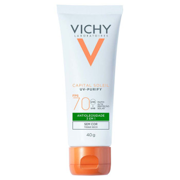 Vichy Ideal Soleil Purify Fps70 C/40G