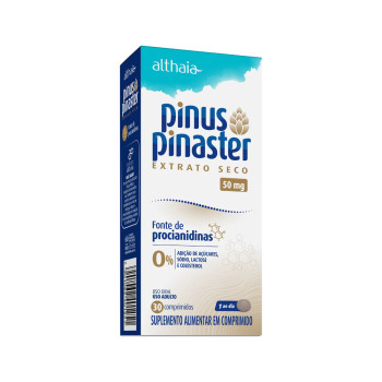 Pinus Pinaster Com 30 Comprimidos 50mg