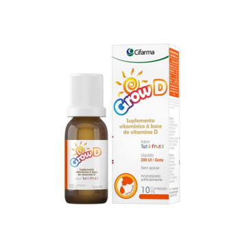 Grow D Kids C/10 ML Tutti Fruti