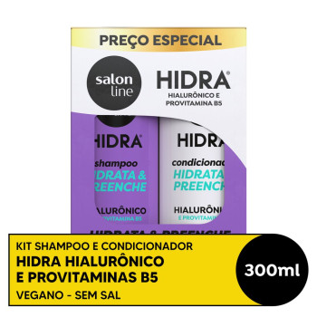 Kit Hidra Salon Line Sh+Condicionador Meu Ritual 300ML+300ML