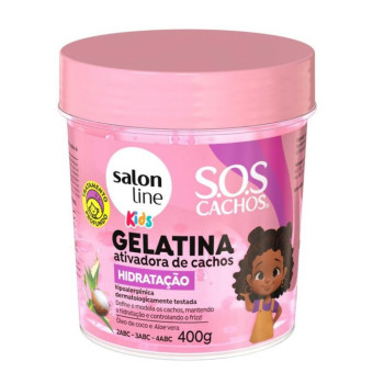 Gelatina Salon Line Sos Cachos Kids Hidratacao 400G
