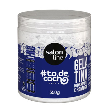 Gelatina Salon Line To De Cacho Hidratante Cremosa 550G