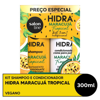 Kit Hidra Salon Line Sh+Condicionador Maracuja 300ML+300ML