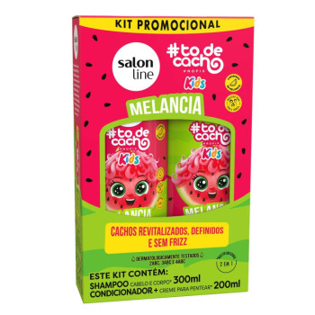 Kit Salon Line Todecacho Kids Melancia 300ML