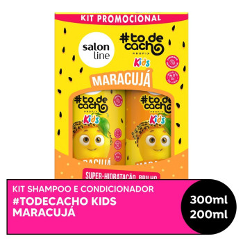 Kit Salon Line Todecacho Kids Maracuja 300ML