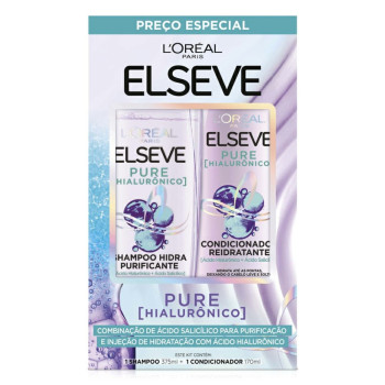 Kit Elseve Sh+Condicionador Pure Hialuronico