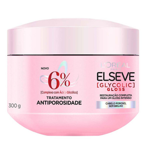 Máscara de Tratamento Elseve Glycolic Gloss 300g