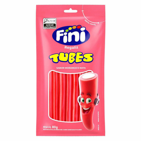 Fini Tubes Morango 80G