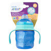 Copo de Transição Avent 6M+ Azul Bico de Silicone 200ml Copo de Transição Avent 6M+ Azul Bico de Silicone 200ml