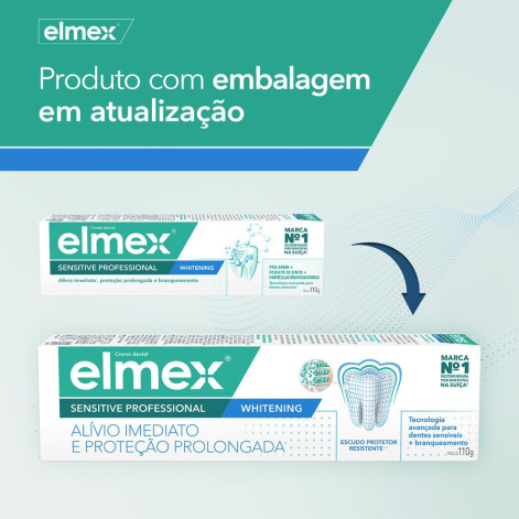 Creme Dental Elmex Sensitive Professional Whitening 110g