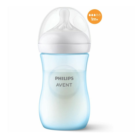 Mamadeira Avent Petala Azul 3.0 Ant Got 260ML