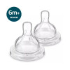 Bico Clássico Philips Avent Tamanho 4 Silicone com 2 Unidades