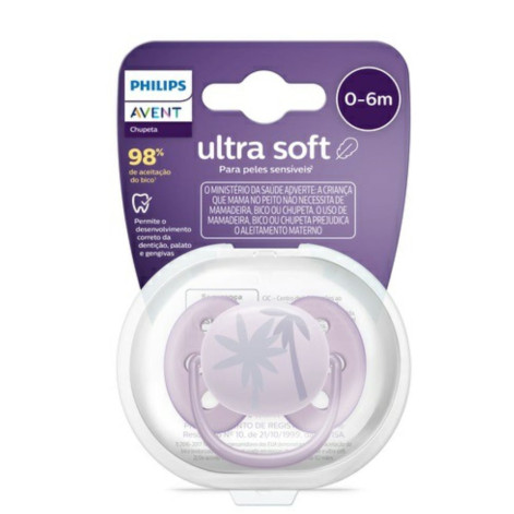 Chupeta Ultra Soft Decorada 0