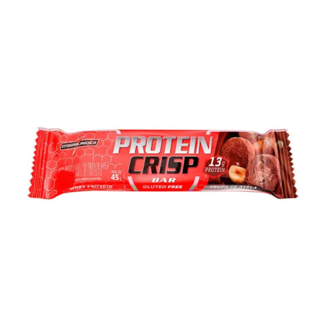Barra de Proteína Integralmedica Protein Crisp Trufa de Avelã 45g