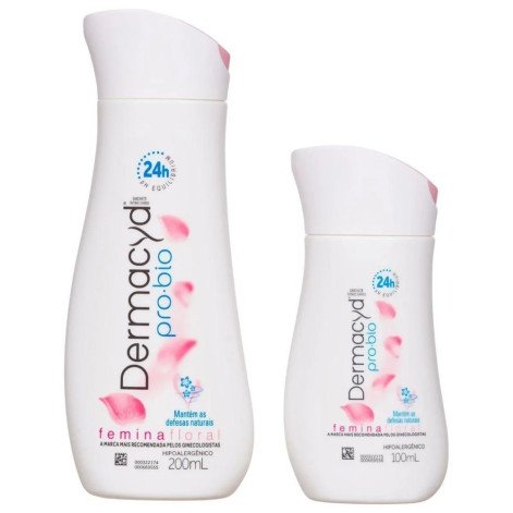 Kit Dermacyd Sabonete Intimo Femina 200ML+100ML