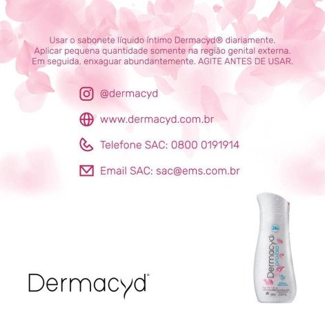Kit Dermacyd Sabonete Intimo Femina 200ML+100ML