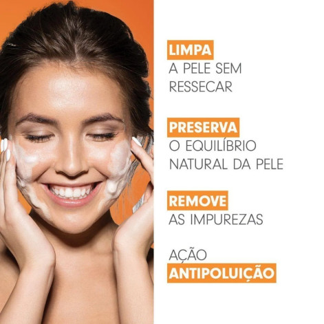  Sabonete Líquido Facial Ivy C com 200ml