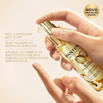 Óleo Capilar Milagroso Pantene Pro-v Miracles Queratina 95ml